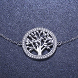 bracelet arbre argent