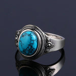 bague 925 turquoise