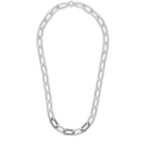 collier maille argent 925
