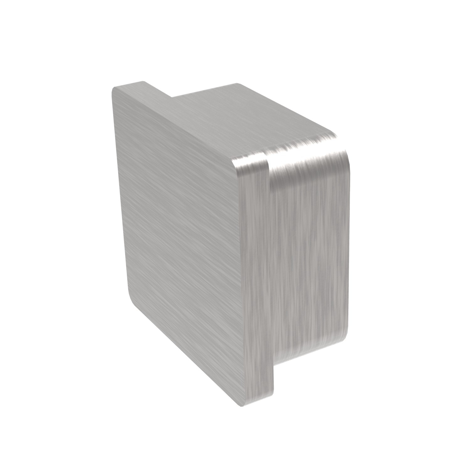 Embout plat inox 304 pour 40*40mm