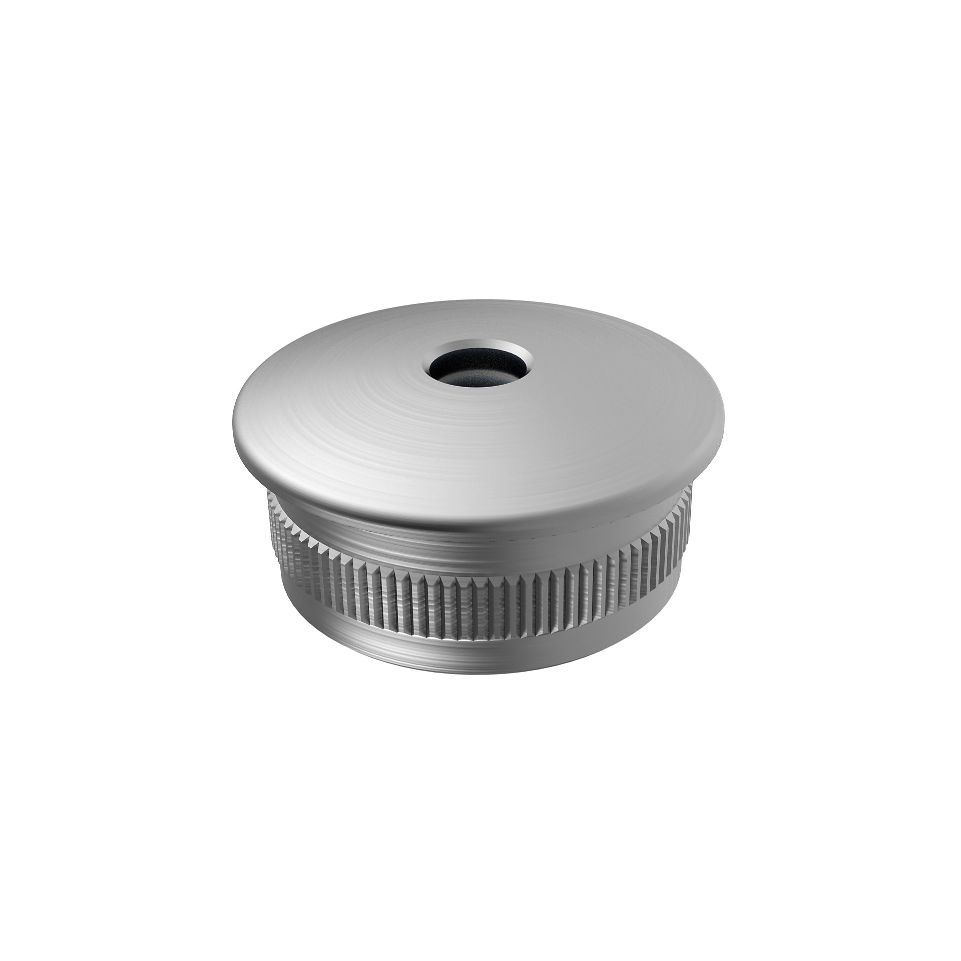 Support nu bombé inox pour ∅42.4mm
