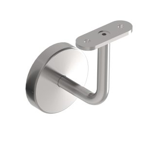 Support contre un mur inox 304 - platine plate