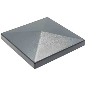 Bouchon alu pour  poteaux de portillon