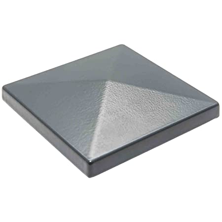 Bouchon alu pour  poteaux de portillon
