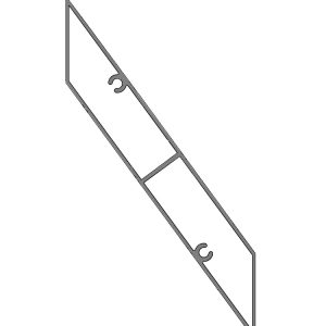Lame alu persienne 150mm