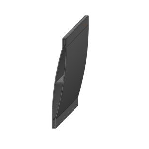 Lame alu persienne 125mm