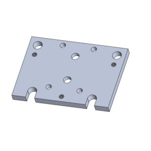 Platine seule réglable