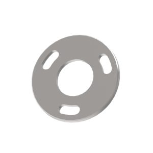 Platine de fixation inox 304 ∅100 à souder