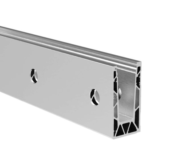 Swing-Glass rail pose latérale lg2500